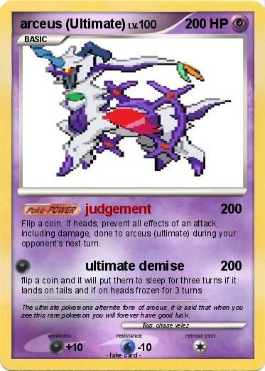 Pokemon arceus (Ultimate)