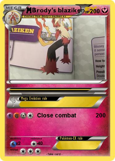 Pokemon Brody's blaziken