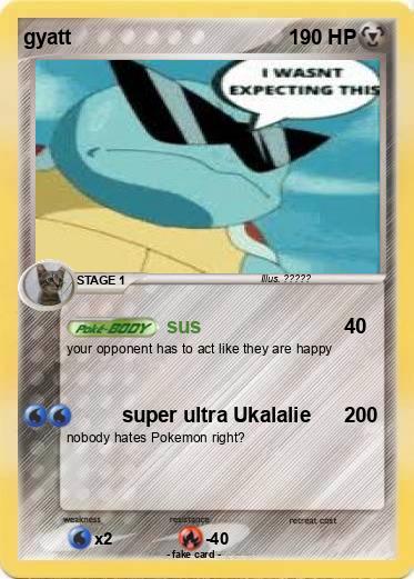 Pokemon gyatt