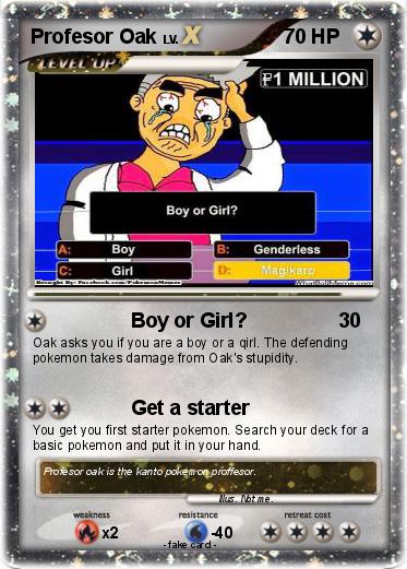 Pokemon Profesor Oak