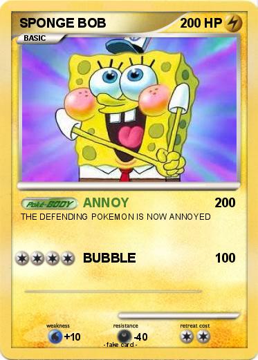 Pokemon SPONGE BOB