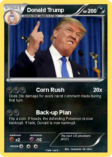 Pokemon Donald Trump