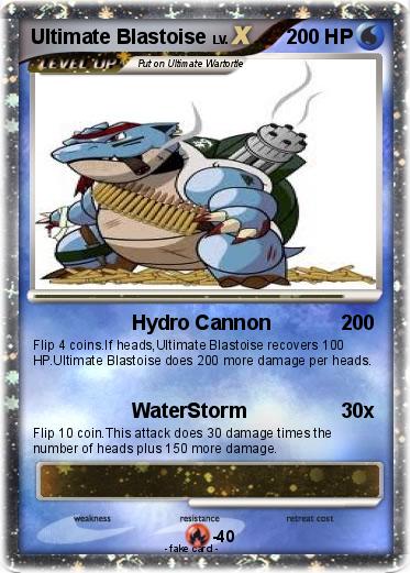 Pokemon Ultimate Blastoise