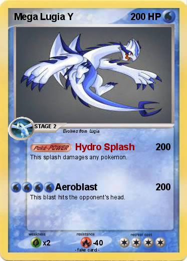Pokemon Mega Lugia Y