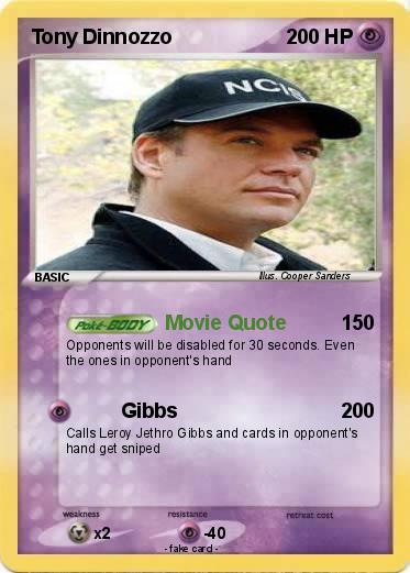 Pokemon Tony Dinnozzo
