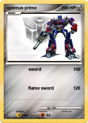 Pokemon optimus prime