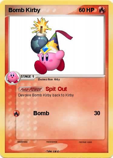 Pokemon Bomb Kirby