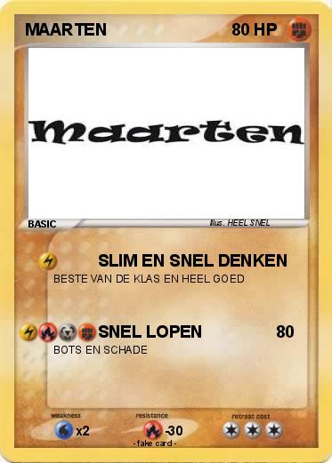 Pokemon MAARTEN