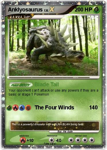 Pokemon Anklyosaurus