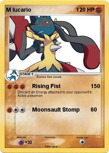 Pokemon M lucario