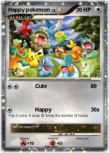Pokemon Happy pokemon