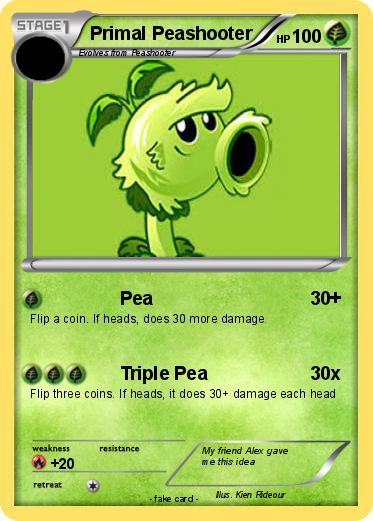 Pokemon Primal Peashooter