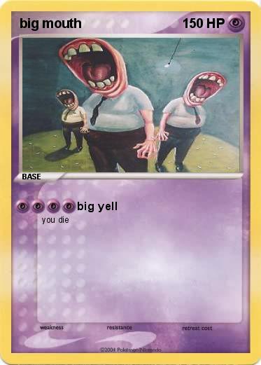 Pokemon big mouth