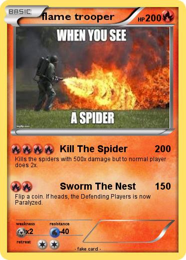 Pokemon flame trooper