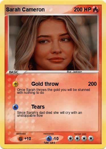 Pokemon Sarah Cameron