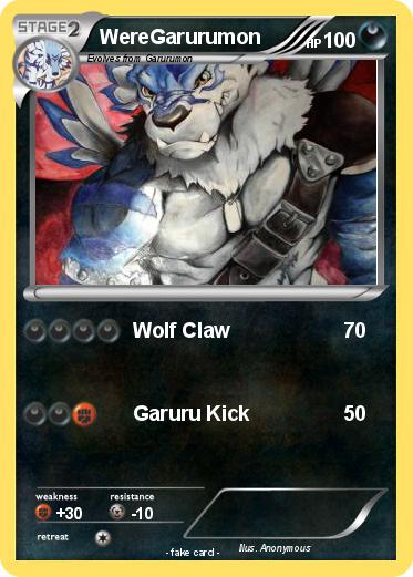 Pokemon WereGarurumon