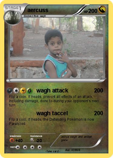 Pokemon aercuss