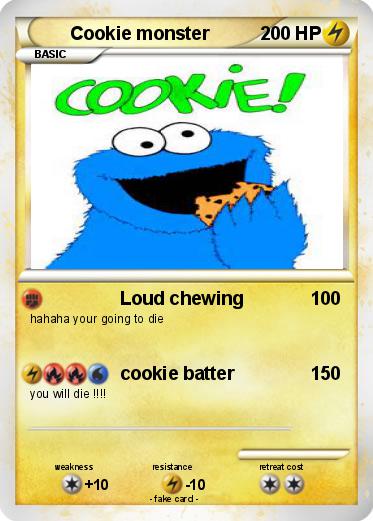 Pokemon Cookie monster