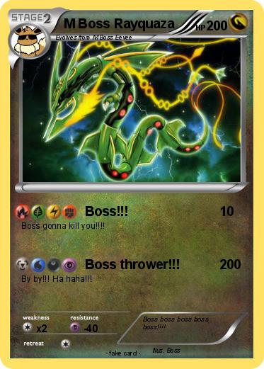 Pokemon M Boss Rayquaza