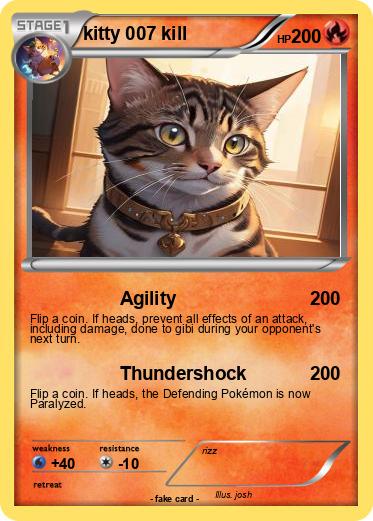 Pokemon kitty 007 kill