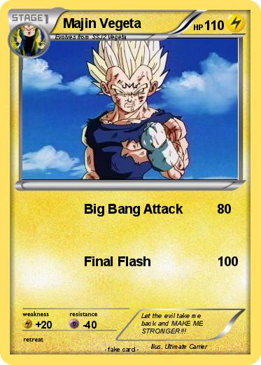 Pokemon Majin Vegeta