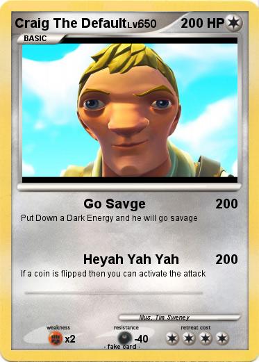Pokemon Craig The Default