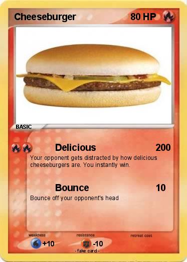 Pokemon Cheeseburger