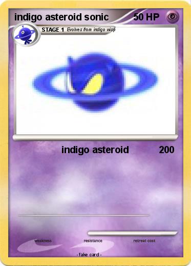 Pokemon indigo asteroid sonic