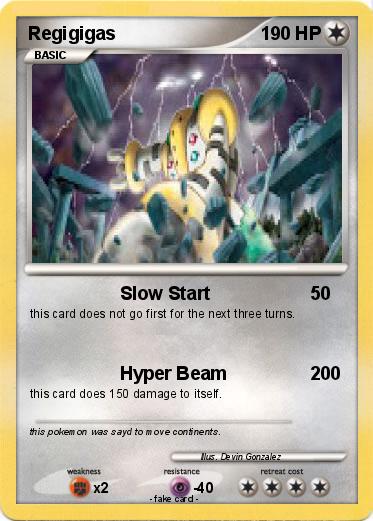 Pokemon Regigigas