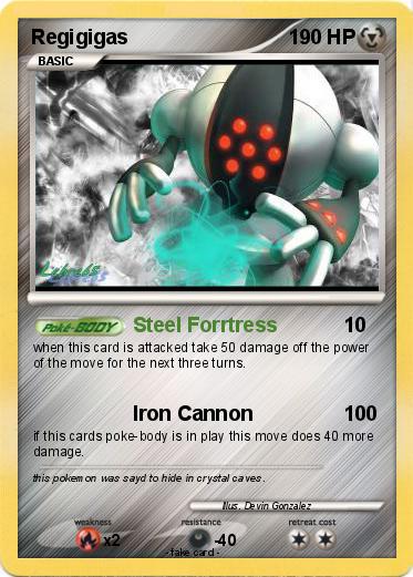 Pokemon Regigigas