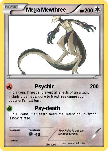 Pokemon Mega Mewthree
