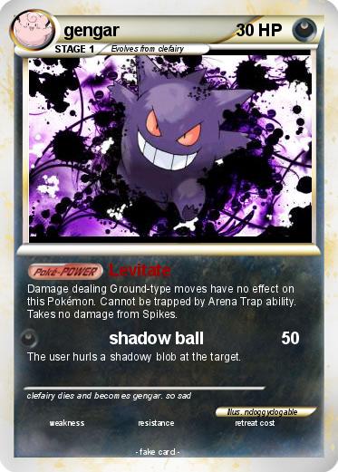 Pokemon gengar