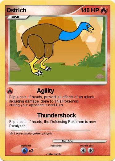 Pokemon Ostrich