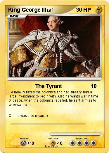 Pokemon King George III