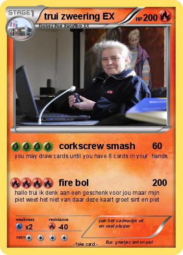 Pokemon trui zweering EX