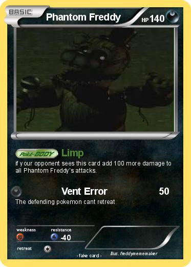 Pokemon Phantom Freddy