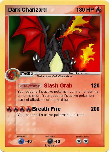 Pokemon Dark Charizard
