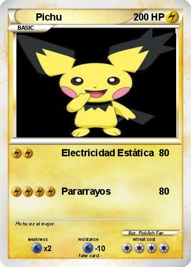 Pokemon Pichu