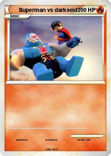 Pokemon Superman vs darkseid