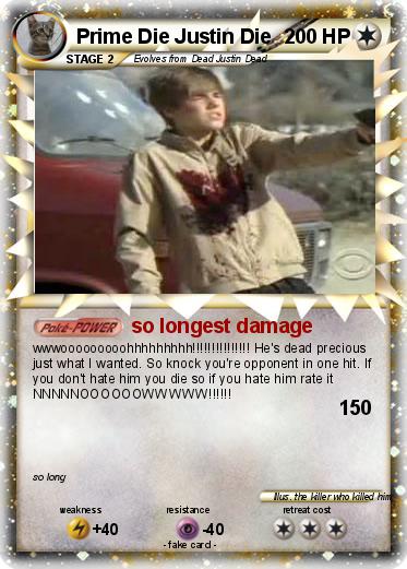 Pokemon Prime Die Justin Die