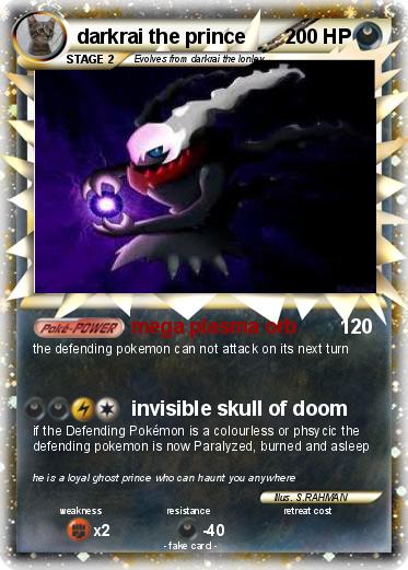 Pokemon darkrai the prince