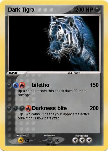 Pokemon Dark Tigra
