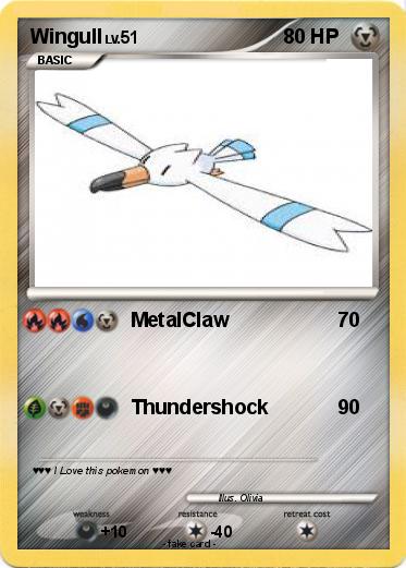 Pokemon Wingull