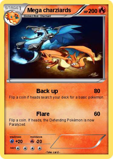 Pokemon Mega charziards