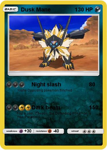 Pokemon Dusk Mane