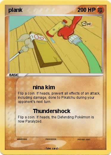 Pokemon plank