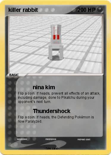 Pokemon killer rabbit