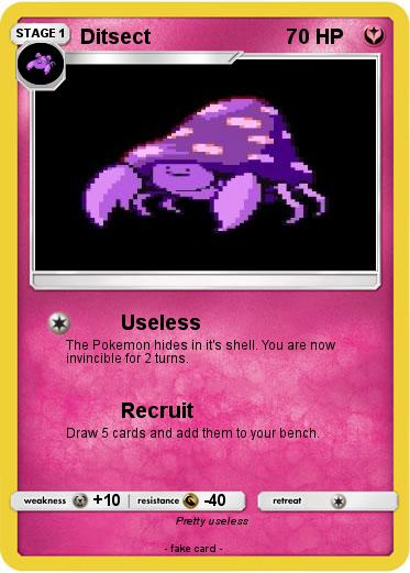 Pokemon Ditsect