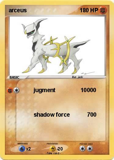 Pokemon arceus