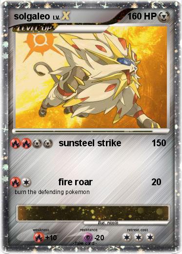 Pokemon solgaleo